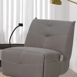 Royaloak Florence Fabric Power Motion Grey & Black 1 Seater Recliner With USB-image-35