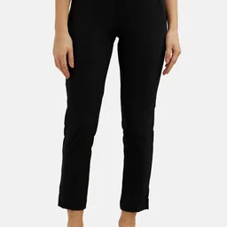 Jockey Women High-Rise Antimicrobial 4-Way Stretch Cropped Regular Trousers-image-25