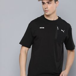 Puma DESERT ROAD Drop-Shoulder Sleeves Pure Cotton Pockets Relaxed Fit T-shirt-image-28