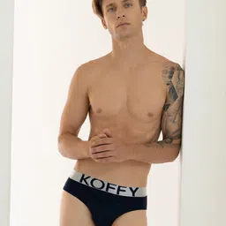 KOFFY Depth Mid Rise Cotton Lycra Basic Briefs KOFFY_KI23_BRF_BUDPT_1PC-picture-55