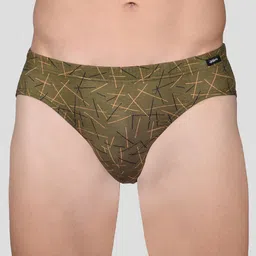 FRENCHIE Pack Of 2 Assorted Printed Cotton Basic Briefs FR-MI-BF-DSGNR-10P-90-PO2 image 2