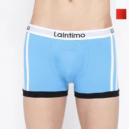 La Intimo Pack of 3 Striped Outer-Elastic Trunks LITR010C-picture-52