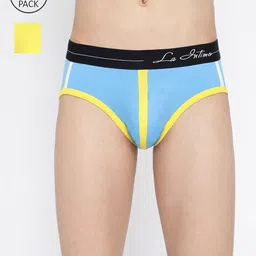La Intimo Pack Of 2 Anti Microbial Basic Briefs LIBR080B-picture-36