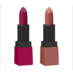 krayons Set Of 2 Intense Matte Velvet Touche Waterproof & Long Lasting Lipsticks-24