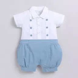 BABY GO Infant Girls Colourblocked Pure Cotton Romper-image-72