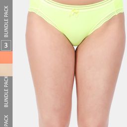 Amour Secret Women Pack Of 3 Anti-Bacterial Bikini Briefs-image-45