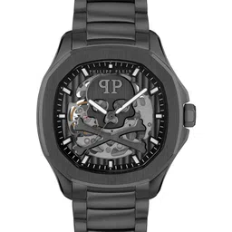PHILIPP PLEIN Men Dial & Stainless Steel Straps Analogue Automatic Watch PWRAA0423-picture-6