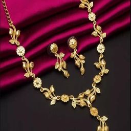 JEWEL WORLD Set Of 2 Gold-Plated Stone-Studded & Beaded Mangalsutra-image-33