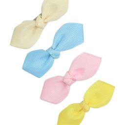 FUNKRAFTS Girls Blue & Yellow Set of 4 Alligator Hair Clip-56