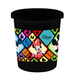 Kuber Industries Black & Red Printed Open Dustbins 5 L image 4