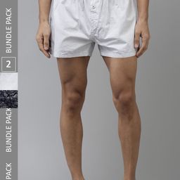 THE BEAR HOUSE Pack Of 2 Assorted Cotton Boxers TBH-CERDO-R-image-32
