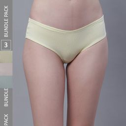 TAG 7 Pack Of 3 Low-Rise Hipster Briefs-image-132