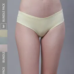TAG 7 Pack Of 3 Low-Rise Hipster Briefs-image-44
