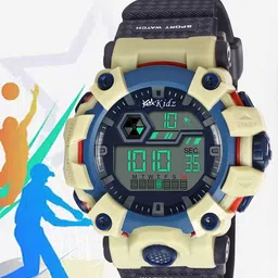 Kool Kidz Unisex Kids Printed Dial & Straps Digital Watch KK 276 GREY-picture-47