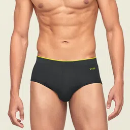 XYXX Men Solid Uno IntelliSoft Micro Modal Brief XYBRF53-picture-0