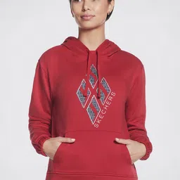 Skechers Diamond Legacy Printed Hooded Pullover Sweatshirt-image-24