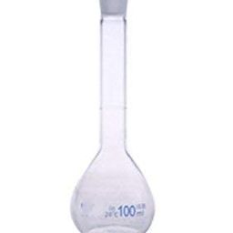 RAWAL'S Borosilicate Glass 3.3 Volumetric Flask (100 ml) – High-Precision Laboratory Measuring Flask, Heat & Chemical Resistant image 2
