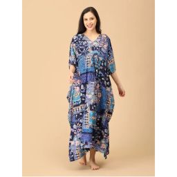 The Mom Store Dreamy Daze Maternity and Nursing Kaftan Nighty-picture-30