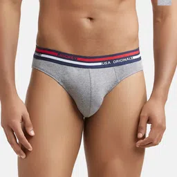 Jockey Pack Of 2 Super Combed Cotton Solid Brief with Ultrasoft Waistband-US49-picture-13