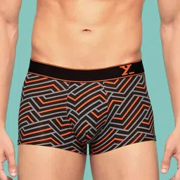 XYXX Men Abstract Printed Cotton Breathable Trunks XYTRNK206-7