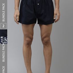 THE BEAR HOUSE Pack Of 2 Assorted Cotton Boxers TBH-OURS-R-image-91