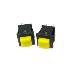 DS-431 2Pin Push Button Switch on/off Push Button Switch NC Press Break Switch For Vibration Resistant Push Button Switch Automotive Push Button Switch Self-Reset Square Push Button Switch - Yellow - RS6827DS-431 2Pin Push Button Switch on/off Push Button Switch NC Press Break Switch For Vibration Resistant Push Button Switch Automotive Push Button Switch Self-Reset Square Push Button Switch - Yellow - RS6827 image 2