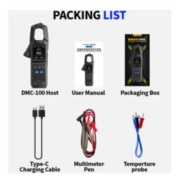 FNIRSI DMC-100 Digital Clamp Meter Multimeter High-Resolution DC/AC Current Clamp Meter Multimeter with Enhanced Accuracy and Stability - RS8363FNIRSI DMC-100 Digital Clamp Meter Multimeter High-Resolution DC/AC Current Clamp Meter Multimeter with Enhanced Accuracy and Stability - RS8363 image 4