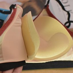 elaccent Triangular Self-Adhesive Chest Pads for Swimsuits | Thickened Silicone Sponge Bikini Inserts image 4