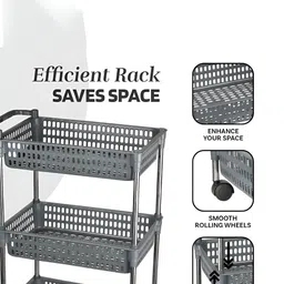 Kuber Industries Grey Regular Multi-Utility Organiser image 4