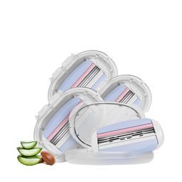 LetsShave Men Set Of 4 Body & Groin Razor Blade For Sensitive Skin-47