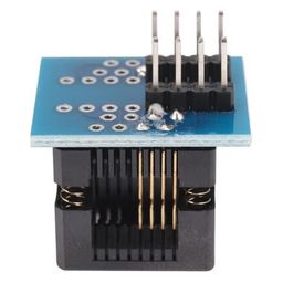 keertan kalp 1Pcs SOIC8 SOP8 to DIP8 EZ Plug Adapter for Programmer Converter DIY 150mil PCB Board image 2