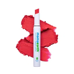 Mamaearth Moisture Matte Longstay Lipstick - Melon Red 06-8