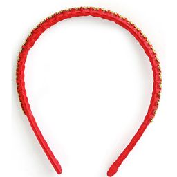 AKSHARA Girls Red Embelished Hairband-picture-49