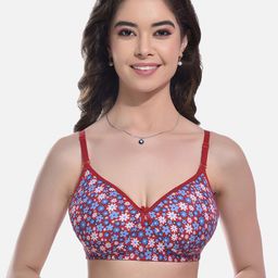 StyFun Floral Printed Bra Full Coverage Lightly Padded-picture-22
