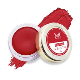 MI FASHION Long Lasting Matte 3 In 1 Lip Cheek & Eye Tint - Red-43