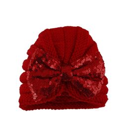 Baby Moo Girls Red  Partywear Turban Cap-image-28