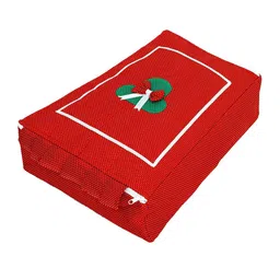 Kuber Industries Set Of 2 Red Printed Saree Organisers image 5