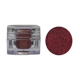 Veoni BELLE Professional Cosmetics Loose Glitter Powder Eyeshadow 5g - Ruby Red-image-64