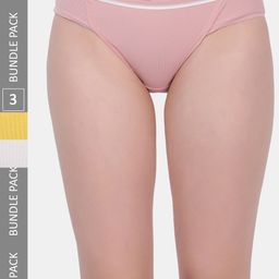 Amour Secret Women Pack Of 3 Knitted Anti-Bacterial Bikini Briefs-image-19