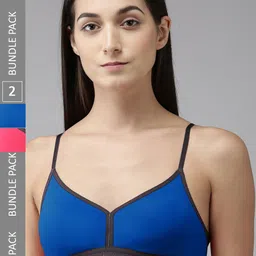 AROUSY Pack of 2 Full Coverage Seamless Cotton Bra-39