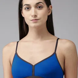 PIBU Pack Of 2 Full Coverage Non Padded Bra With 360 Degree Support image 4