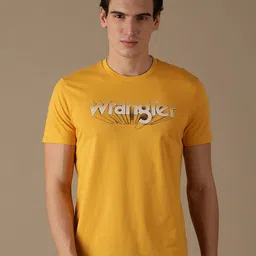 Wrangler Typography Printed CottonT-shirt-image-56