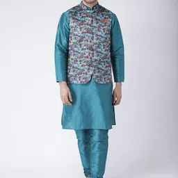 Hangup Men Kurta with Pyjamas-picture-16