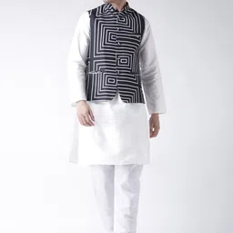 Hangup Men Kurta with Pyjamas-picture-43