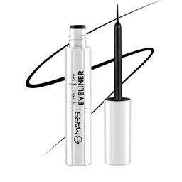 MARS Free Flow Long Lasting Smudge Proof Eyeliner - 9ml - Rich Black-48