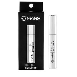 MARS Free Flow Long Lasting Smudge Proof Eyeliner - 9ml - Rich Black image 3