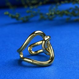 SOHI Gold-Plated Finger Ring-image-0