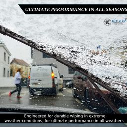 Kylo Windshield Car Wiper Blades Compatibility with Datsun Go (Model : 2013-2018) - Set of 1Pc (D-24) image 5