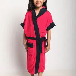 ELEVANTO Kids shawl collar Bath Robe-image-85