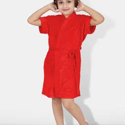 Be You Kids Terry Cotton Water Absorbent Bath Robe With Belt-picture-7